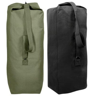 30 inch X 50 inch Top Load Military Duffle Bag