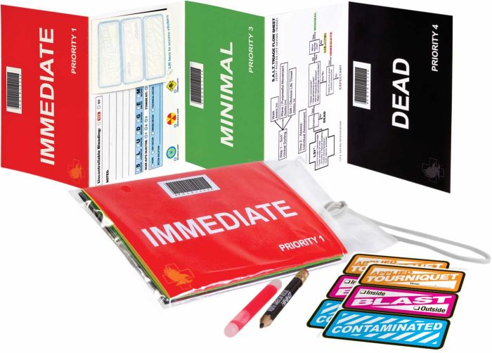 T2 Tag Triage, Pack of 1000
