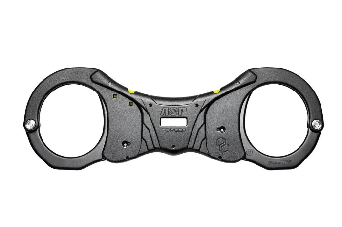 Rigid Ultra Plus Handcuffs (Aluminum), 2 Pawl (Blue - Security)