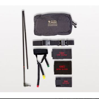 Tactical Traction Splint (TTS) - Black