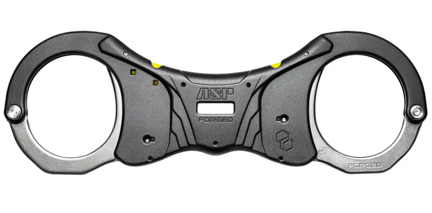 Rigid Ultra Plus Handcuffs (Steel), 1 Pawl (Yellow - Tactical)