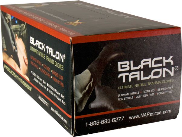 Black Talon Gloves - XL (Box of 45)