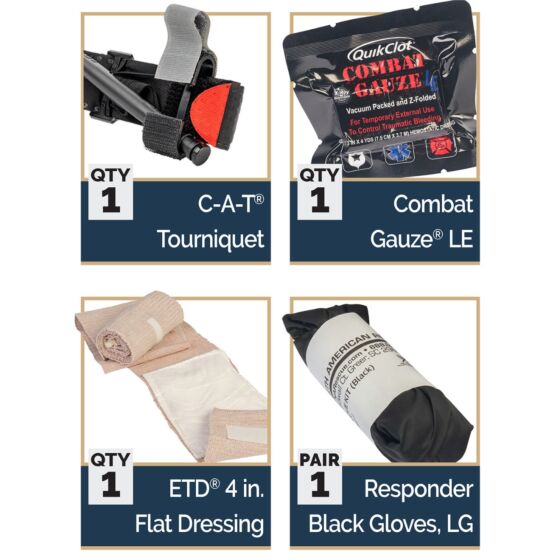 Individual Patrol Officer Kit (IPOK) - Combat Gauze