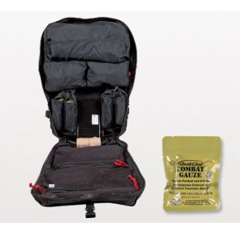 NAR-4 Aid Kit with Combat Gauze - Black