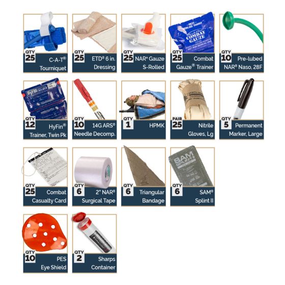 Kit, Tccc Skills Set Re-Supply, All Combatant