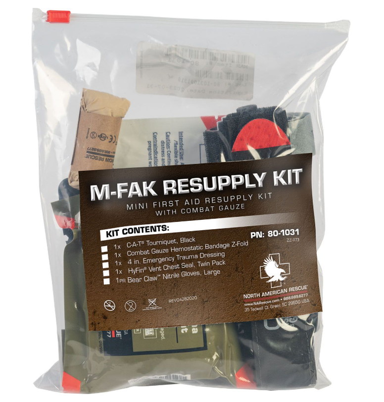 Kit, M-Fak Resupply with Combat Gauze