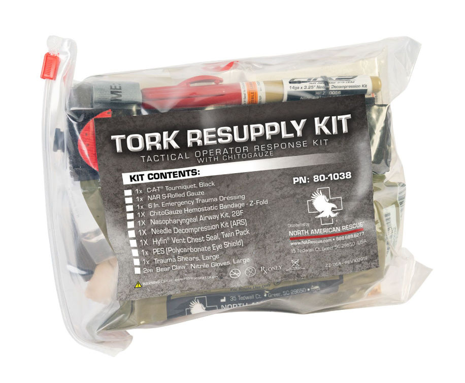 Kit, Tork Resupply Advanced with Combat Gauze