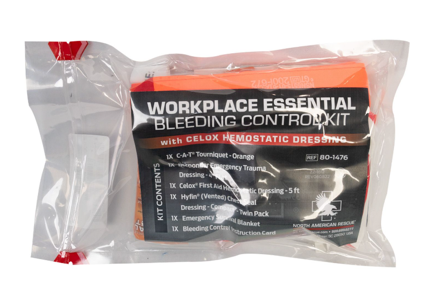 Kit, Ansi Workplace Essential Individual Bleeding Control, with Celox (Vac)