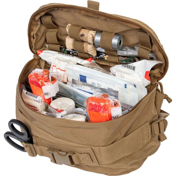 Kit, Trail Personnel Aid (Tpak) with Bleeding Control Dressing, Coyote