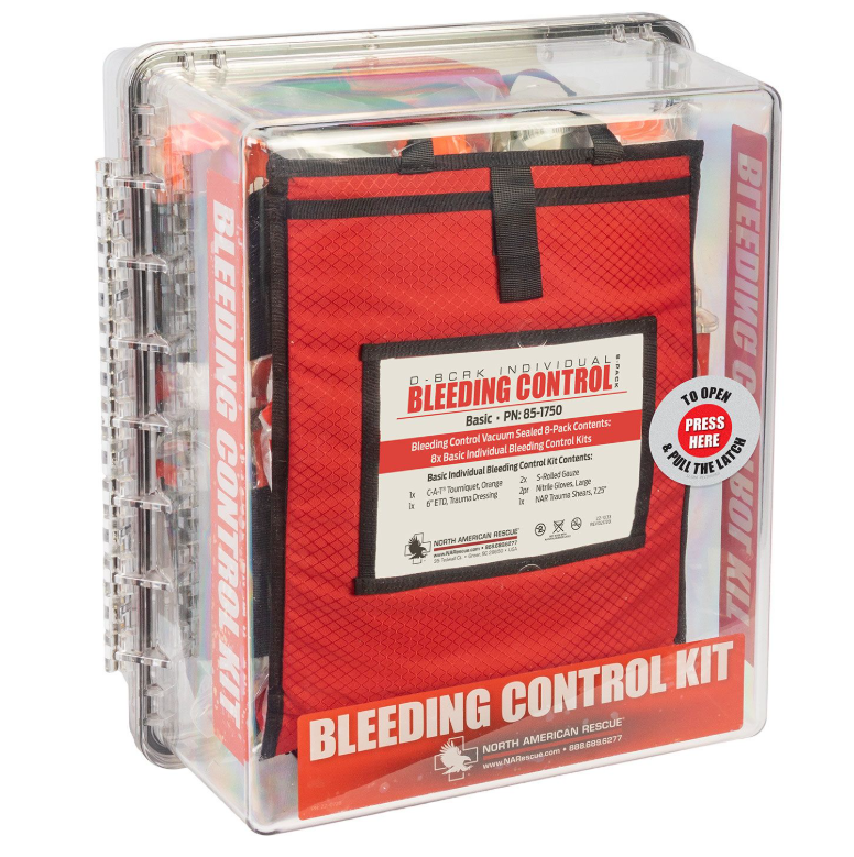 Station, D-Bcrk 8 Pack, Basic, (Vac) with Clear Cabinet