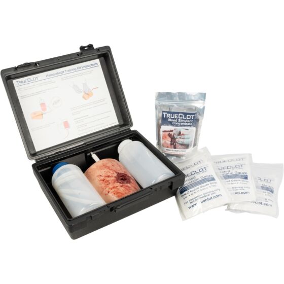 Trainer, Trueclot Wound Packing, Gsw (Light Tone)