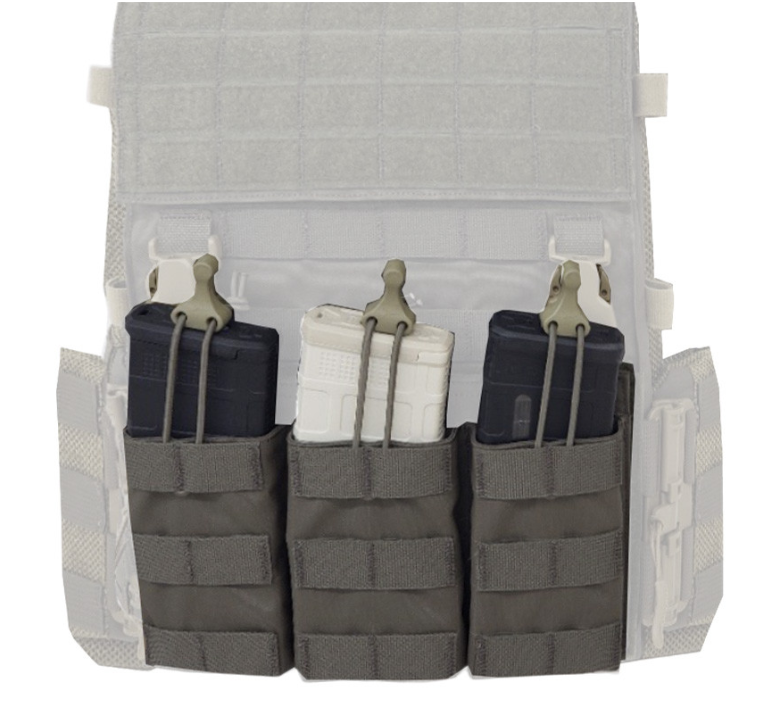 M4 Chest Rack - MOLLE - 516-M1 M4Cr - Tactical Grey- Large - Fits Raven 2.0, Aetos and 519