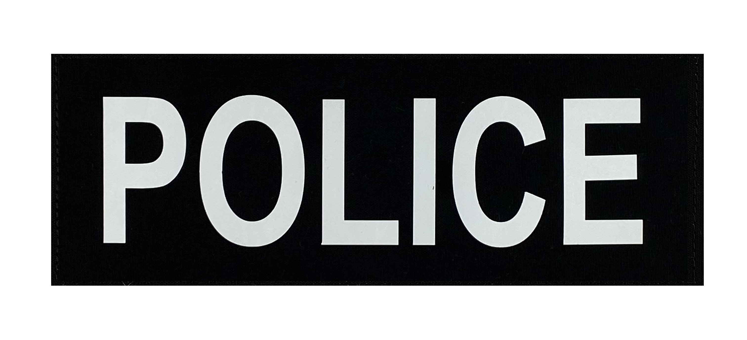 BlueRidge Shield 8''x11'' Large Removable ID Placard - POLICE