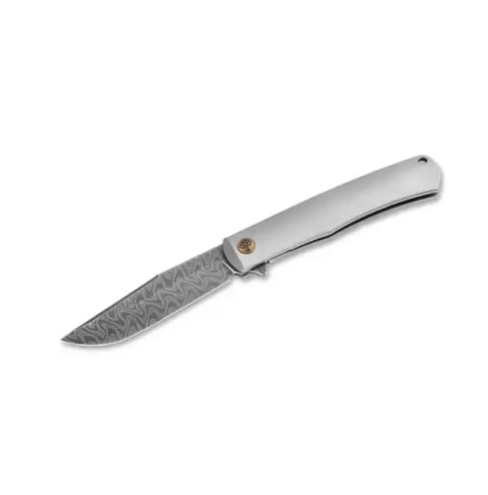 Boker Damast Annual Knife - Titanium / 3.19 in