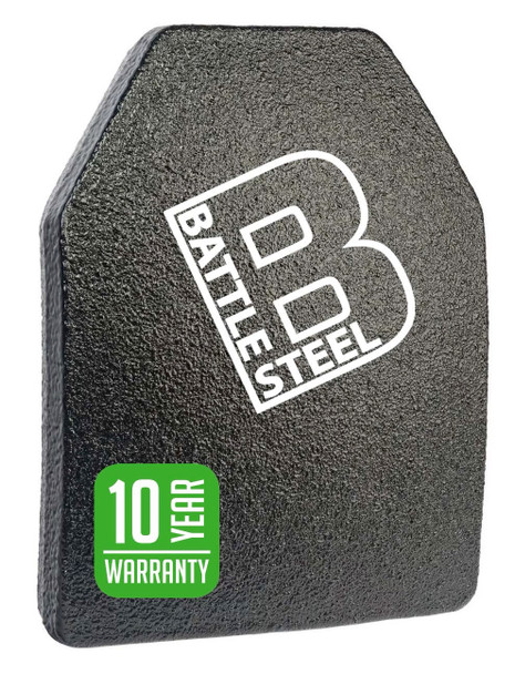 Level III 10x12 Armor Plate - Shooters Cut - Single Curve