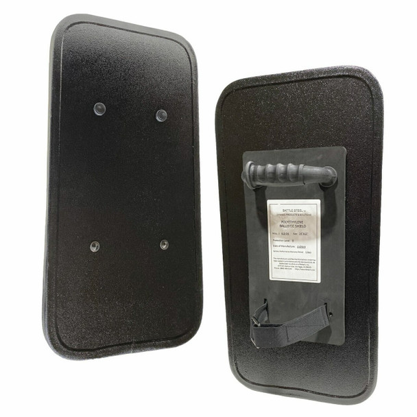 Ballistic Shield M855 AP Green Tip & M80 Protection - Level III+ - 12x24
