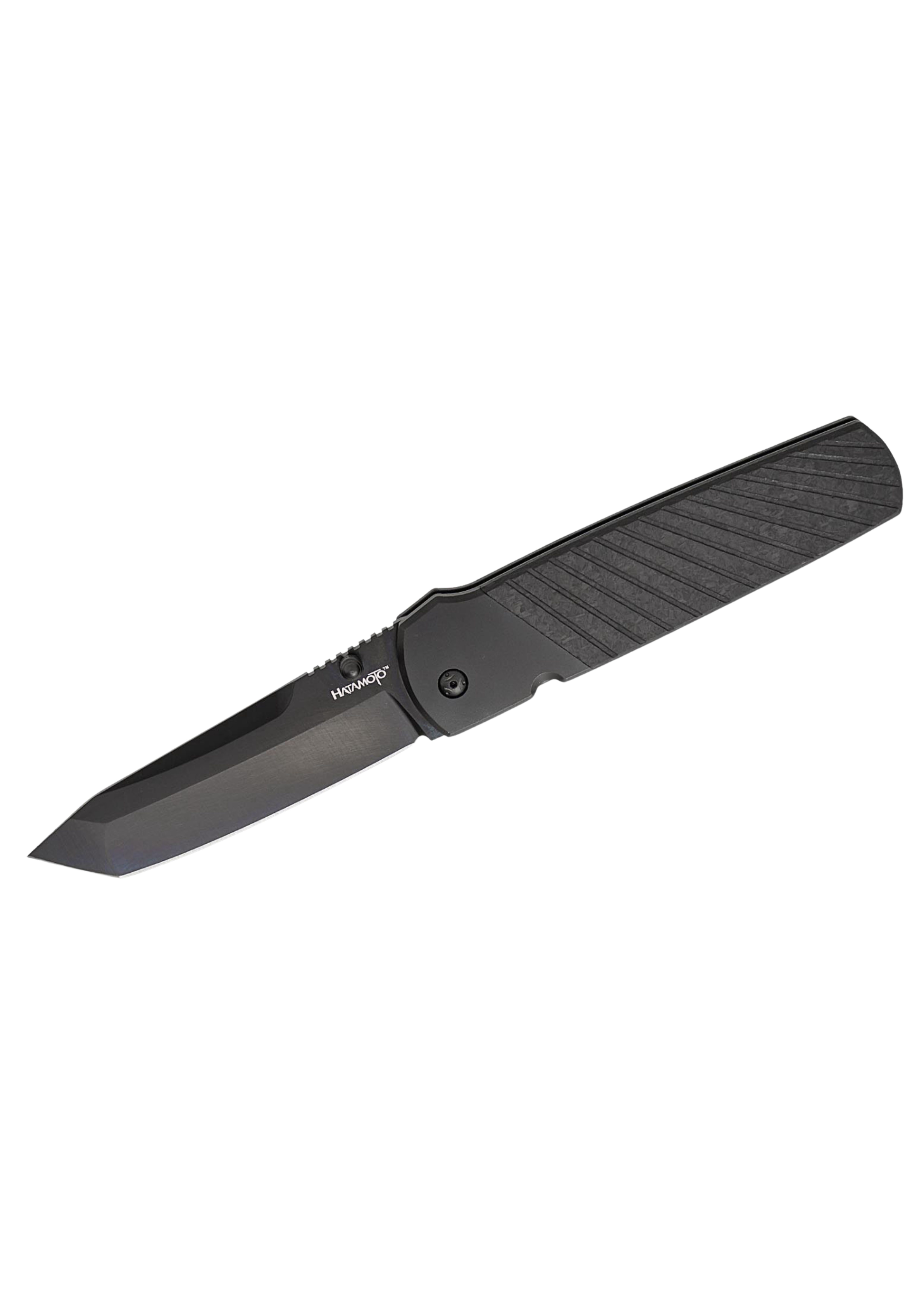 Cold Steel 60 Series Hatamoto Liner Lock Knife - 4.00" Black Tanto Finish: Black