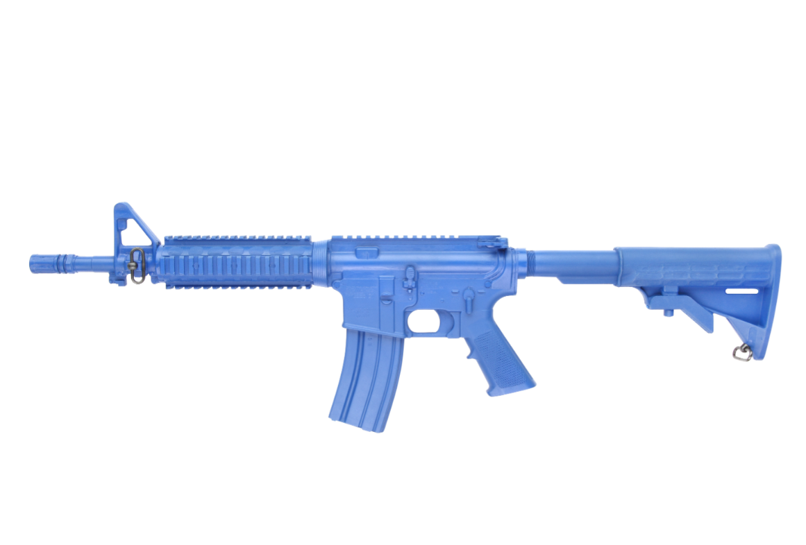 M4 COMMANDO Flat Top Open Stock, Fwd Rail