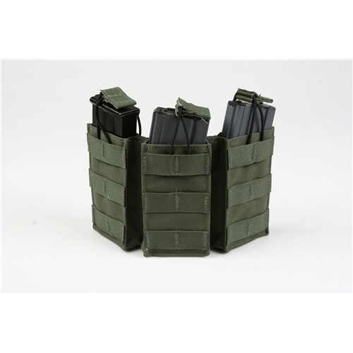 M4 Mag, Triple Pouch, Ranger Green
