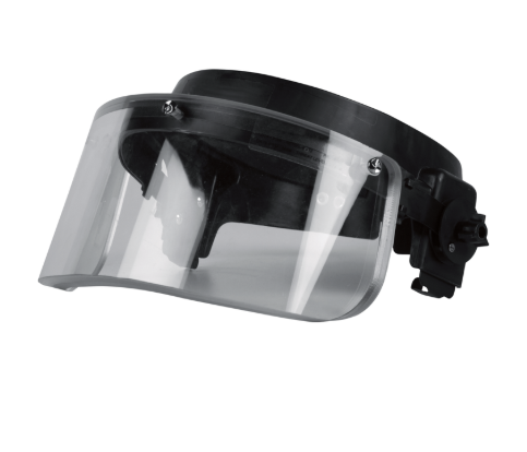 Ballistic Face Shield for ACH Mid-Cut (Multi-Hit, 9mm, .44 Mag, Tokarev) Helmet