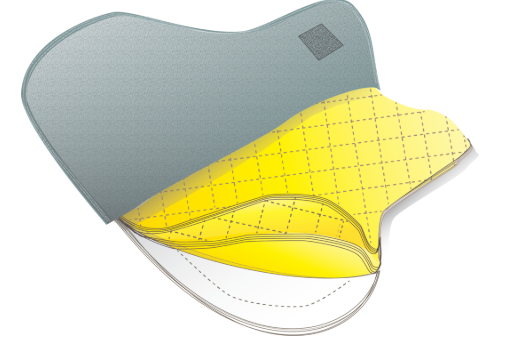 Soft Armor Insert/Plate Backer (Single Panel), ESAPI X-Large - HeliX IIIA HX04