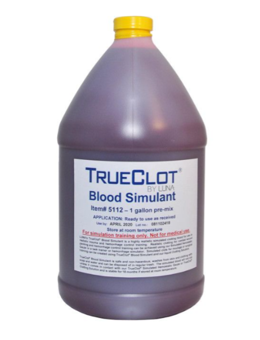 TrueClot Blood Simulant / 1 gallon