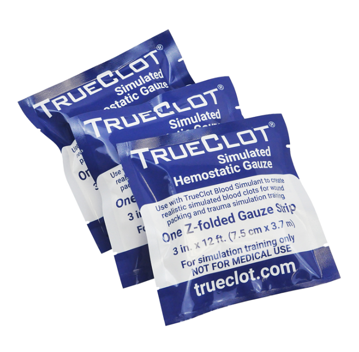 TrueClot Simulated Hemostatic Gauze