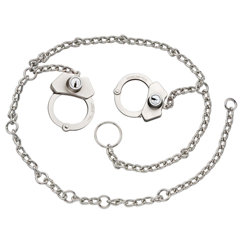 Model 7002CHS High Security Waist Chain w/ Handcuffs at Hip