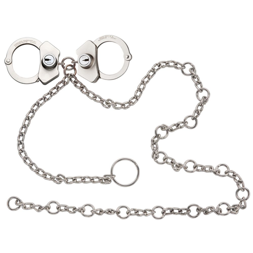 Model 7003CHS High Security Waist Chain w/ Handcuffs at Navel