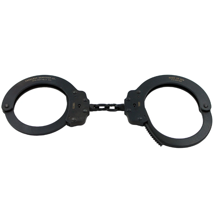Model 702C Black Oversize Chain Link Handcuff