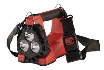 Vulcan 180 HAZ-LO - Vehickle Mount System with quick release shoulder strap - 12V DC - Orange - ATEX