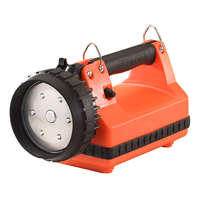 E-Flood LiteBox 615 Lumen Power Failure System - IEC Type C - 230V AC/12V DC - Orange
