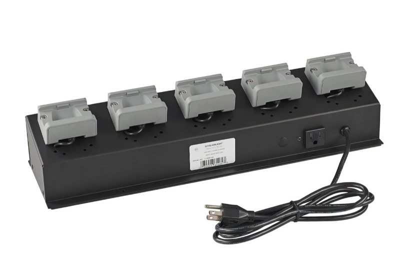 5-Unit Bank Charger for USB Haz-Lo Headlamp