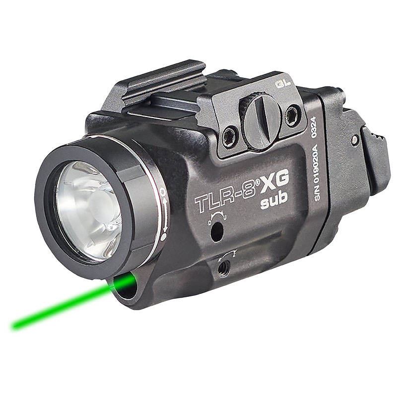 TLR-8 G Sub w/ Green Laser - Glock 43X/48 MOS & 43X/48 Rail