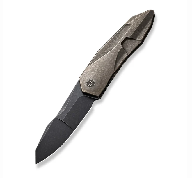 WE Knife Solid Knife - Bronze Titanium Integral