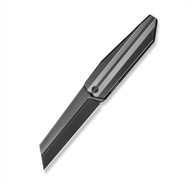 WE Knife Collinear Flipper Knife - Collinear Polished Gray & Satin / 3.67"