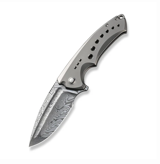 WE Knife Nexusia Knife - Polished Bead Blasted Titanium