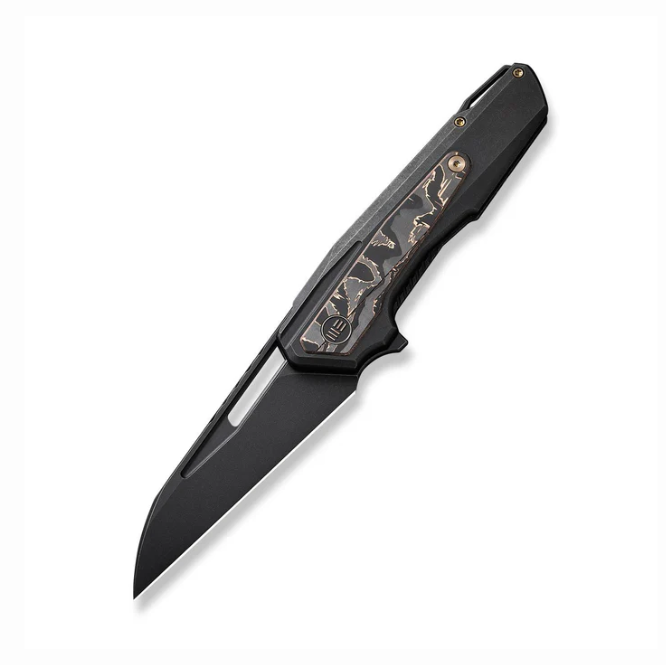WE Knife Falcaria Knife - Black, Copper Titanium with Copper / 3.64"