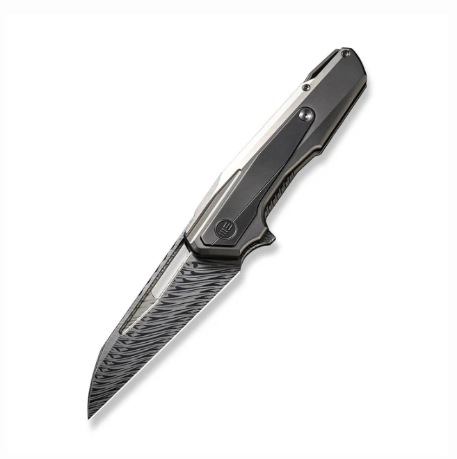 WE Knife Falcaria Knife - Polished Bead Blasted, Polished Gray / 3.64"