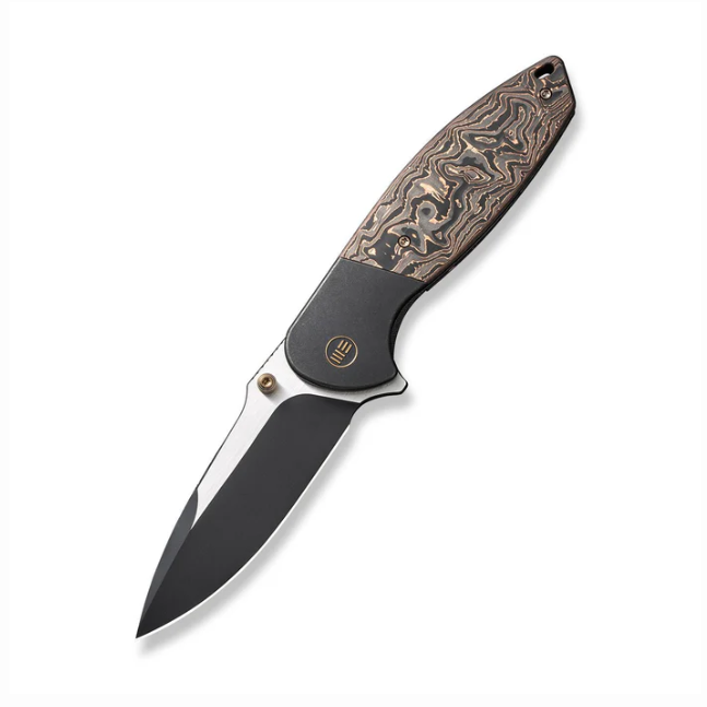 WE Knife Nitro OG Knife - Black, Copper Titanium with Copper / 3.75"