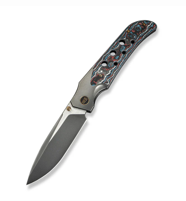 WE Knife WE-Guthrie Knife - Titanium with Nebula Fat CF / 3.94"