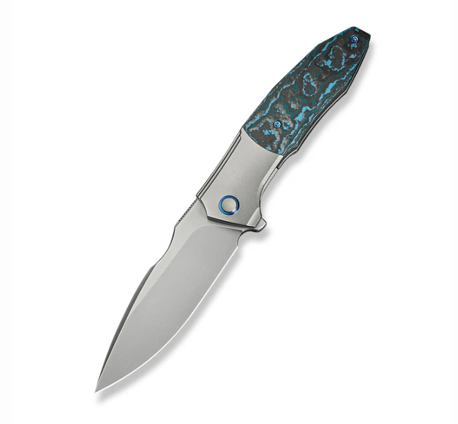 WE Knife Archeozoic Knife - Titanium with Arctic Storm Fat / 4"