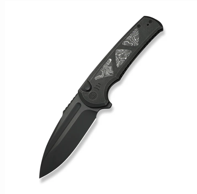 WE Knife Sylox Knife - Black, White Titanium with Aluminum / 3.8"