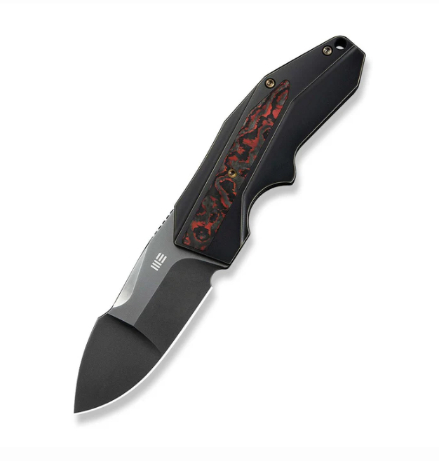 WE Knife Coral Flipper Knife - Bronze / Black Titanium with / 2.95"